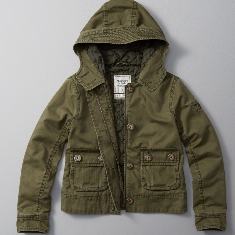 Abercrombie and Fitch twill jacket